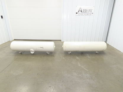 Horizontal Pneumatic Air Receiver Tank 52 Gal 200L 145PSI 10 Bar Lot of 2