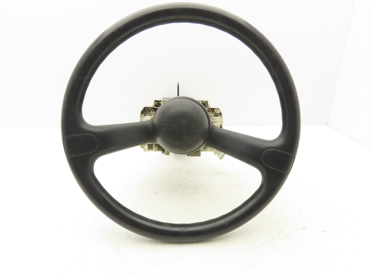 Toyota Electric Forklift Steering Wheel With Column Removed From 7FBCU18