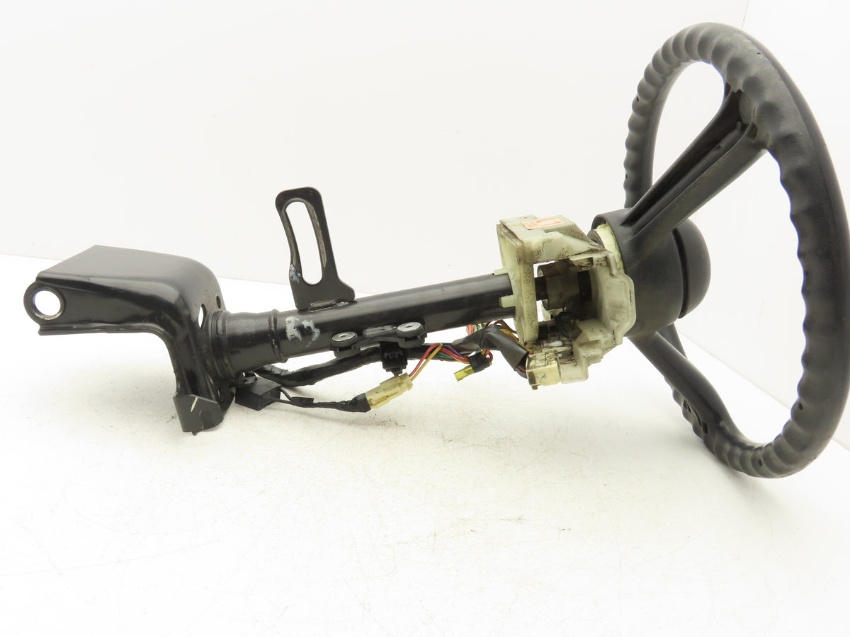 Toyota Electric Forklift Steering Wheel With Column Removed From 7FBCU18