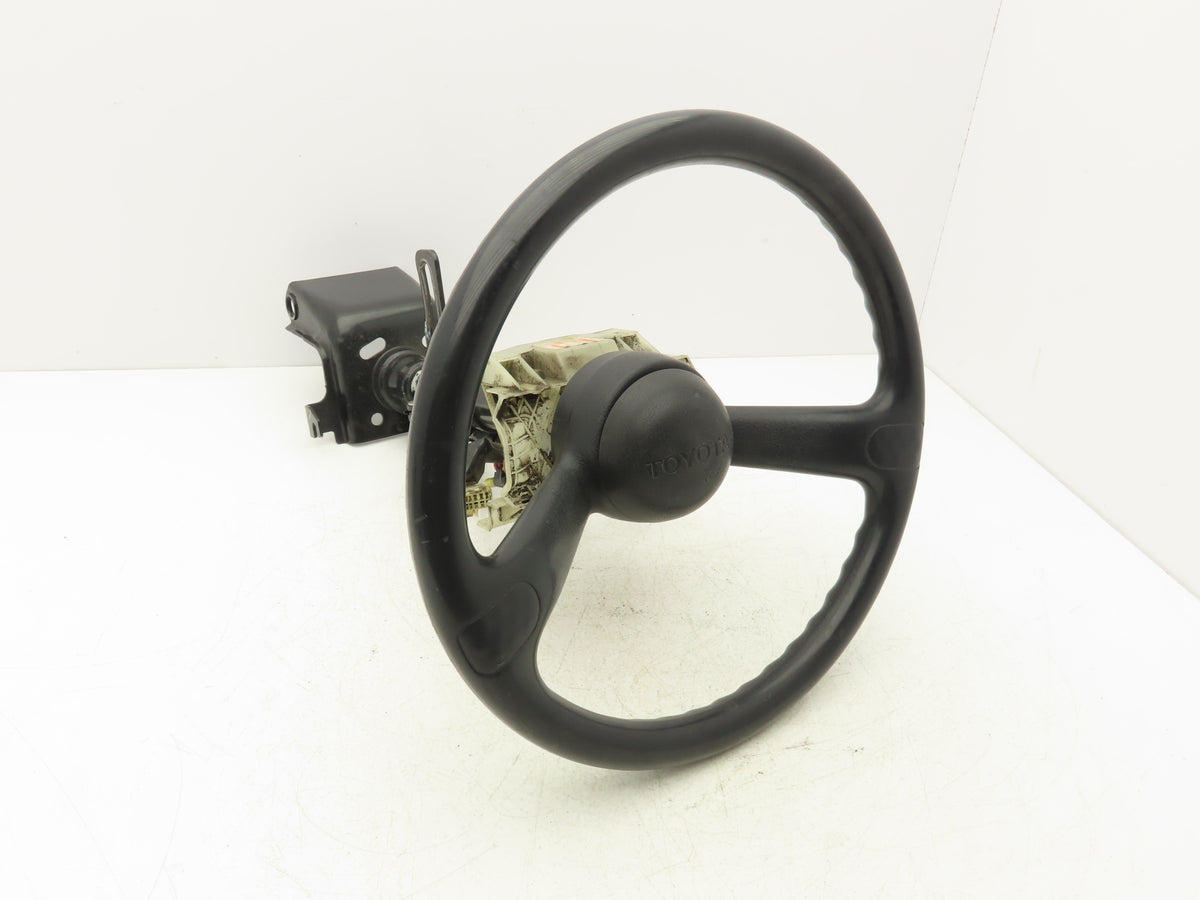 Toyota Electric Forklift Steering Wheel With Column Removed From 7FBCU18