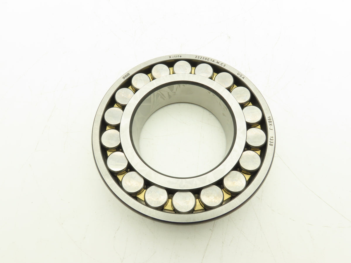 FAG 22220 E1A M C3 X-life Spherical Roller Bearing 100mm ID x180mm OD x46mm W