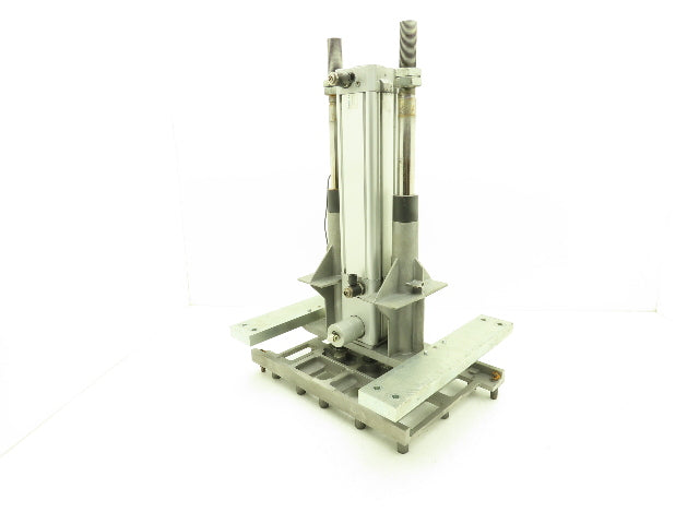 Rexroth HP Conveyor Position Cylinder Lift Plate 240x400mm Pallet 225mm Stroke