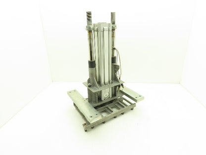 Rexroth HP Conveyor Position Cylinder Lift Plate 240x400mm Pallet 225mm Stroke