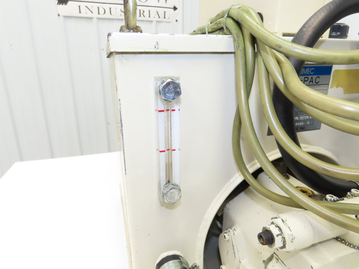 Tokimec TU-PAC TU4C Hydraulic Power Unit 8 Gal 8gpm 2000psi 3Hp 220V 3PH P16VMR