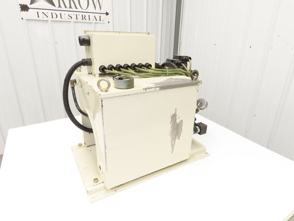 Tokimec TU-PAC TU4C Hydraulic Power Unit 8 Gal 8gpm 2000psi 3Hp 220V 3PH P16VMR