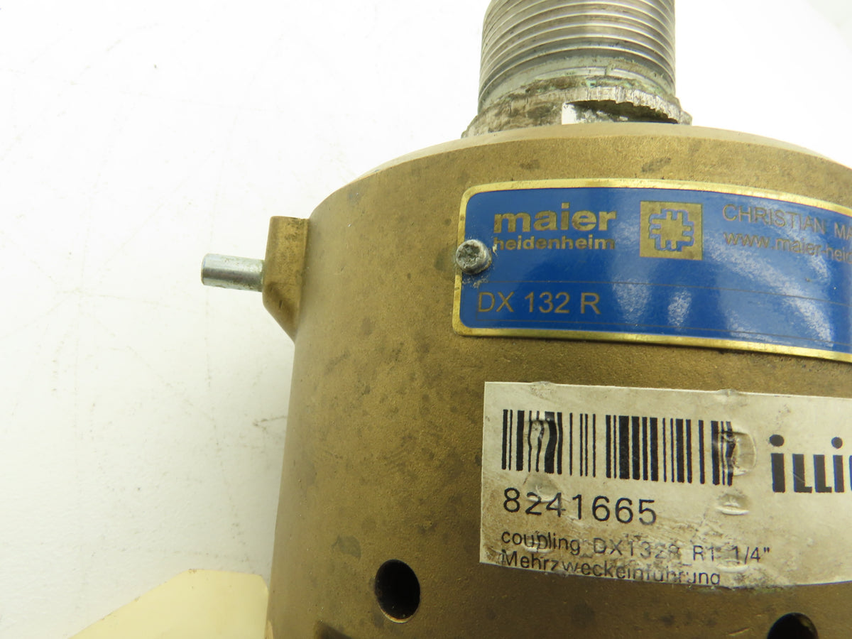 Christian Maier DX 132 R Multi-Purpose Rotary Union G1-1/4 DN32 RH 16 Bar 232PSI