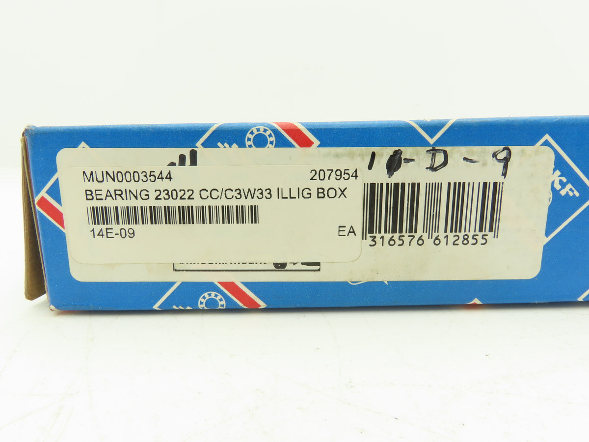 SKF 23022 CC/C3W33 Spherical Roller Bearing 110mm Bore x170mm OD x45mm Width
