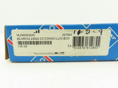 SKF 23022 CC/C3W33 Spherical Roller Bearing 110mm Bore x170mm OD x45mm Width