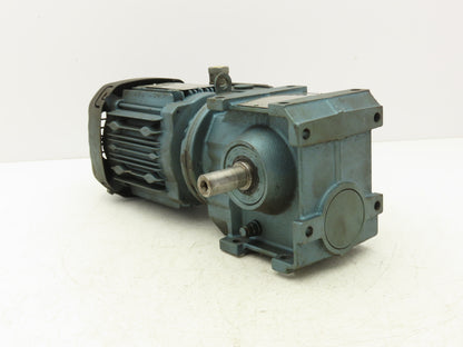 Sew-Eurodrive S37DRS71S4 Gearmotor 106:1 Ratio 16 RPM .33Hp 230/460V 3PH