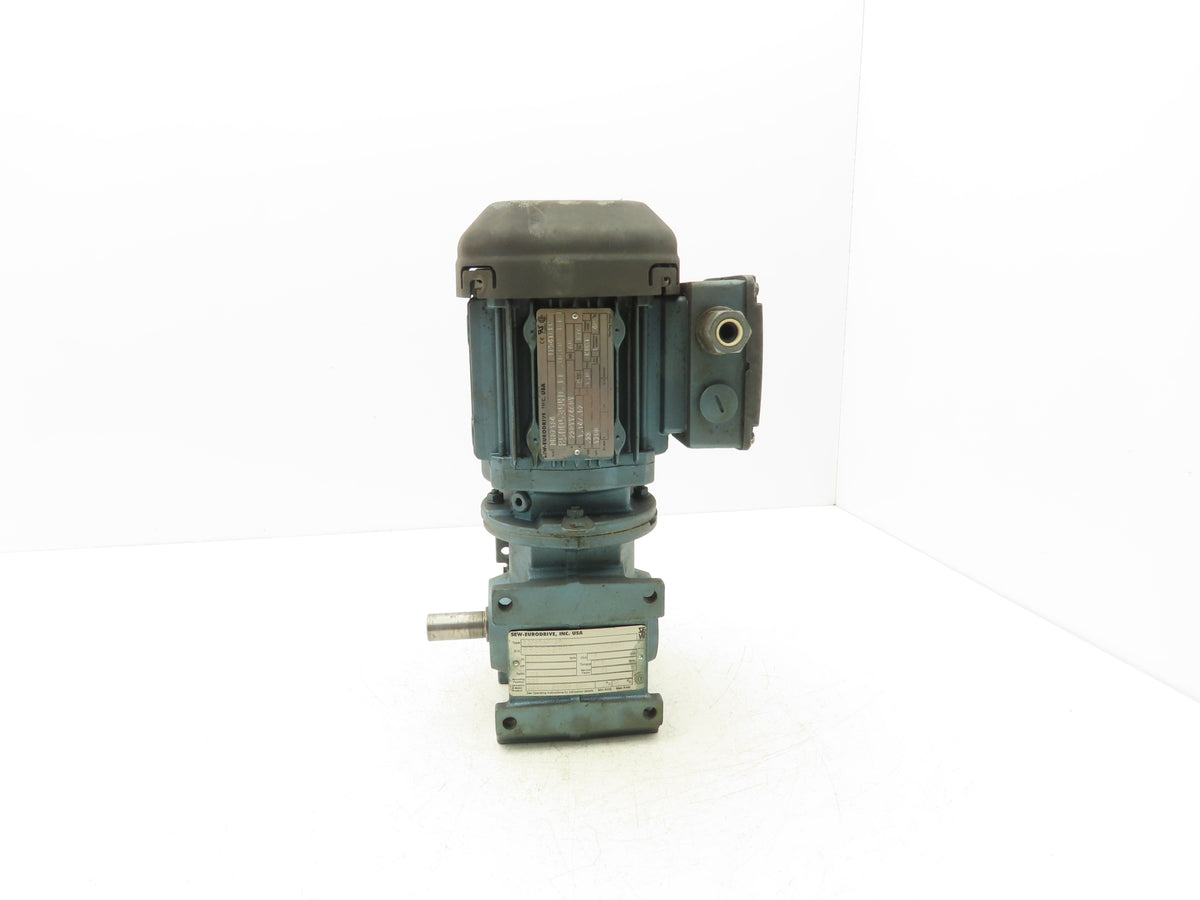 Sew-Eurodrive S37DRS71S4 Gearmotor 106:1 Ratio 16 RPM .33Hp 230/460V 3PH