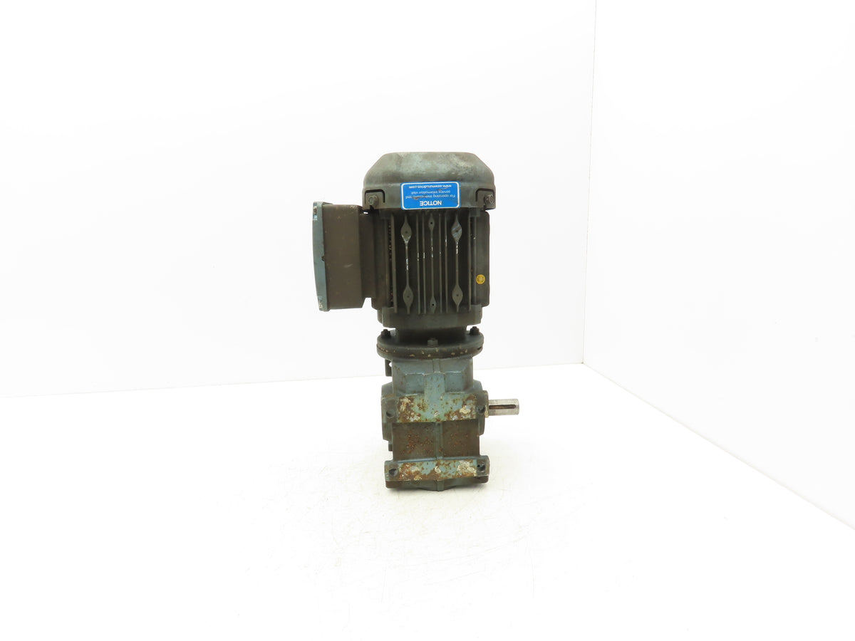 Sew-Eurodrive S37DRS71S4 Gearmotor 106:1 Ratio 16 RPM .33Hp 230/460V 3PH