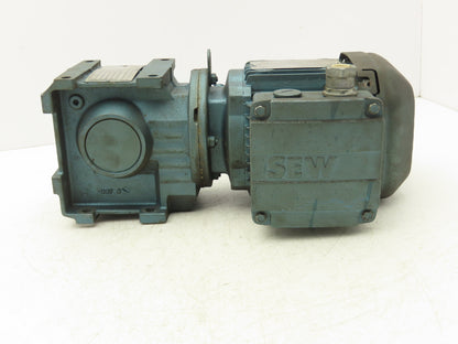 Sew-Eurodrive S37DRS71S4 Gearmotor 106:1 Ratio 16 RPM .33Hp 230/460V 3PH