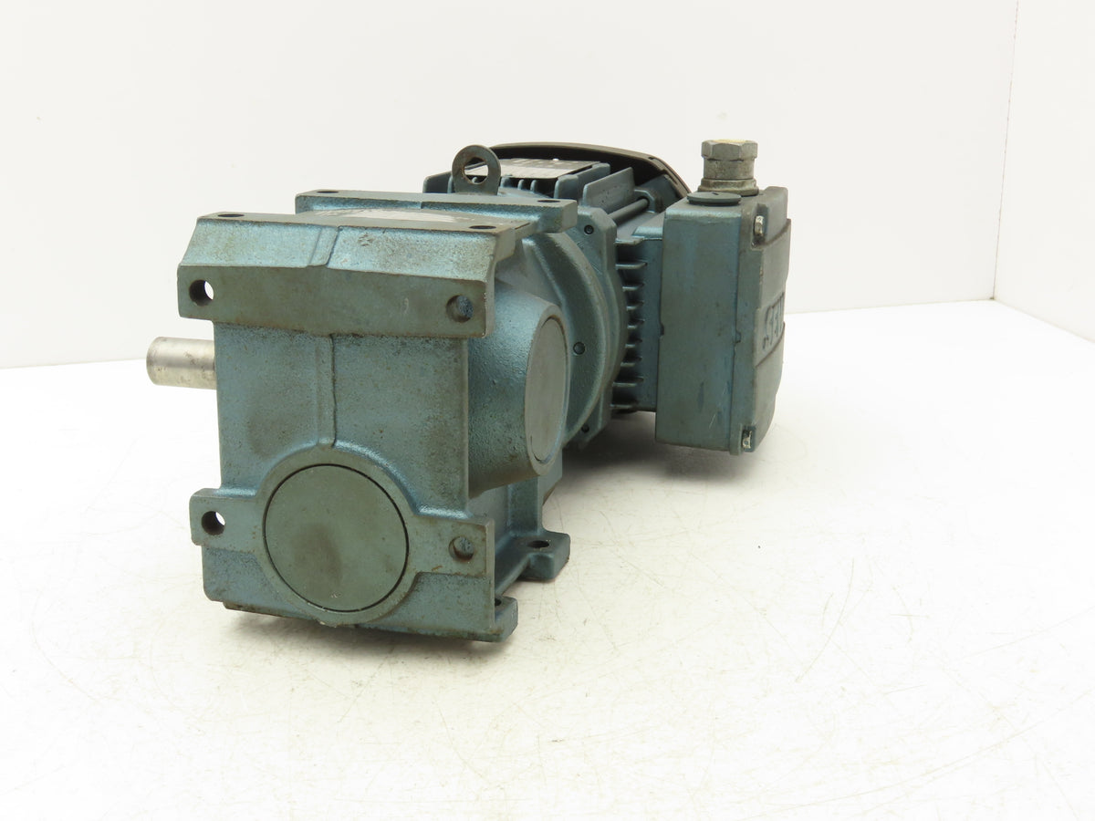 Sew-Eurodrive S37DRS71S4 Gearmotor 106:1 Ratio 16 RPM .33Hp 230/460V 3PH