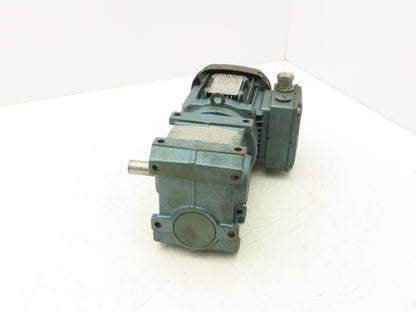 Sew-Eurodrive S37DRS71S4 Gearmotor 106:1 Ratio 16 RPM .33Hp 230/460V 3PH