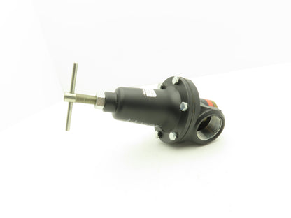 Parker R119-12C/M2 Pneumatic Regulator 1-1/2" NPT 500 SCFM 2-125 PSIG 300PSI Max