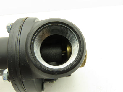 Parker R119-12C/M2 Pneumatic Regulator 1-1/2" NPT 500 SCFM 2-125 PSIG 300PSI Max