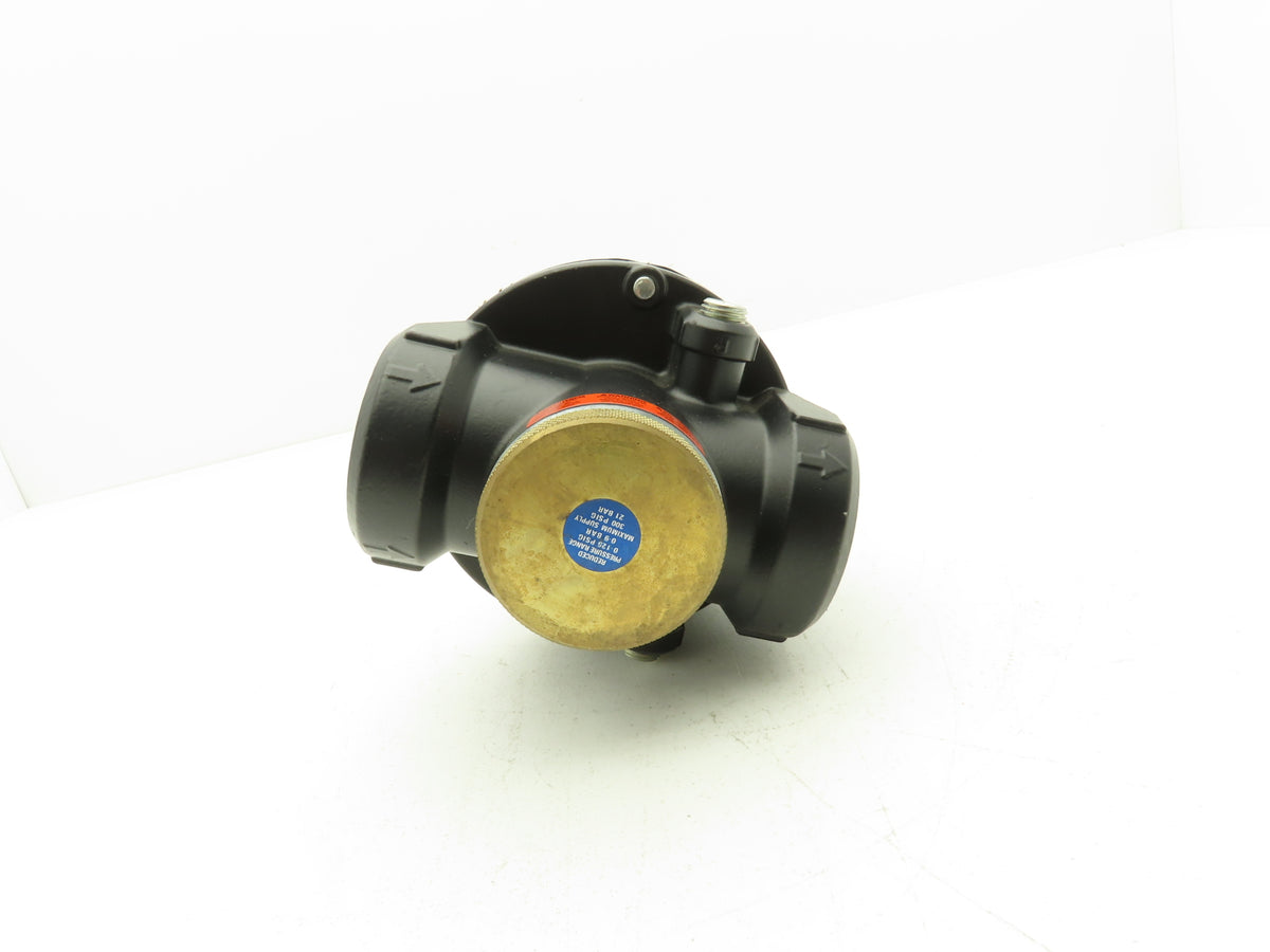 Parker R119-12C/M2 Pneumatic Regulator 1-1/2" NPT 500 SCFM 2-125 PSIG 300PSI Max