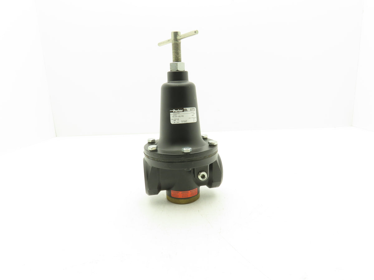 Parker R119-12C/M2 Pneumatic Regulator 1-1/2" NPT 500 SCFM 2-125 PSIG 300PSI Max
