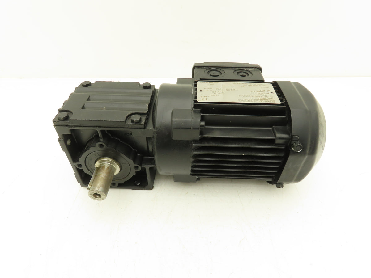 Sew Eurodrive W20DR63L4 Gearmotor 16.5:1 Ratio 1600/97rpm 0.25kw 277/480V 3PH