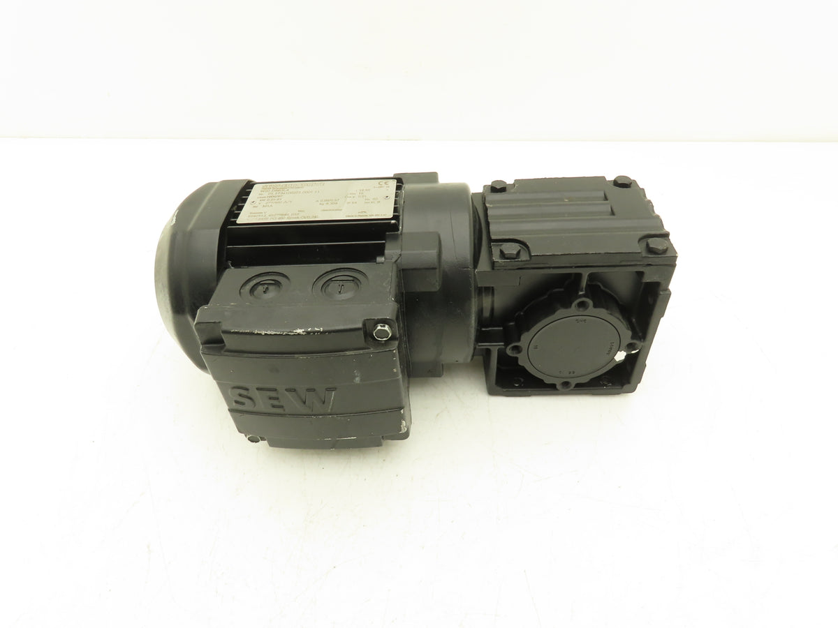 Sew Eurodrive W20DR63L4 Gearmotor 16.5:1 Ratio 1600/97rpm 0.25kw 277/480V 3PH