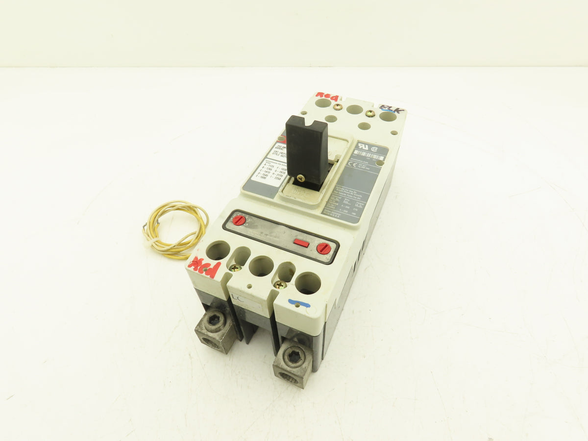 Cutler Hammer HM2P250L5WS10 HMCP Circuit Breaker 250A 2-Pole 600VAC 3PH 2-Lug