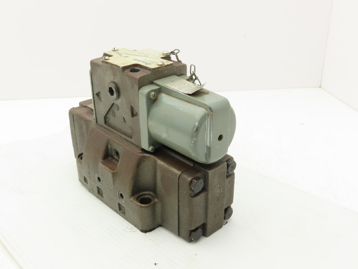 Brown & Sharpe Double A QJP-06-C-10D1 Directional Control Solenoid Valve 115V