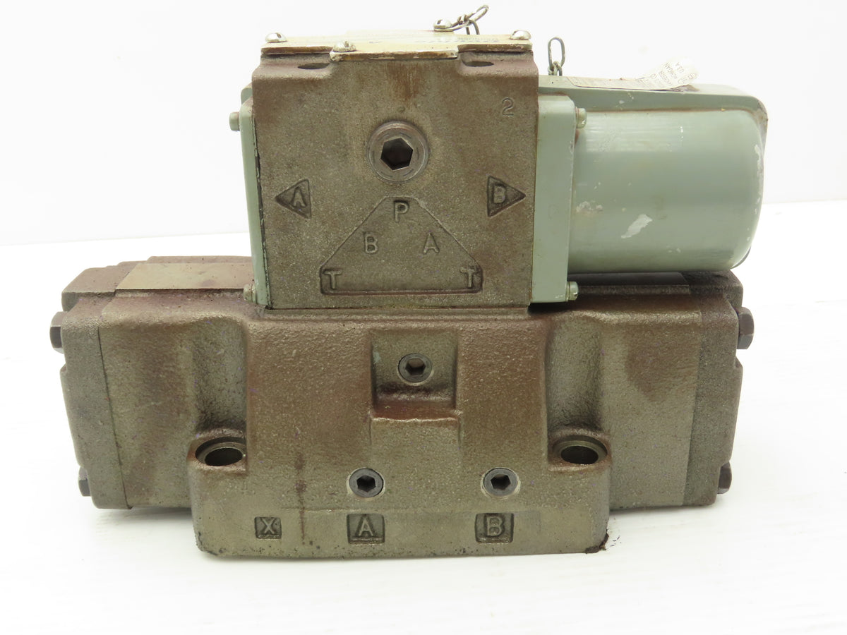 Brown & Sharpe Double A QJP-06-C-10D1 Directional Control Solenoid Valve 115V