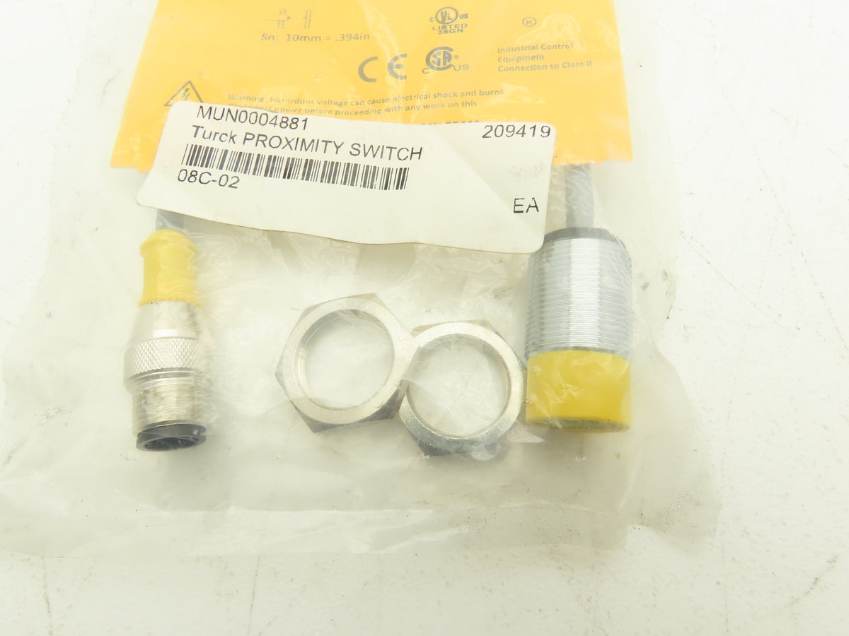 Turck NI10-G18K-AP6X-0.2-RS4T Proximity Switch M18 x 1 DC 3-Wire 10-30 VDC