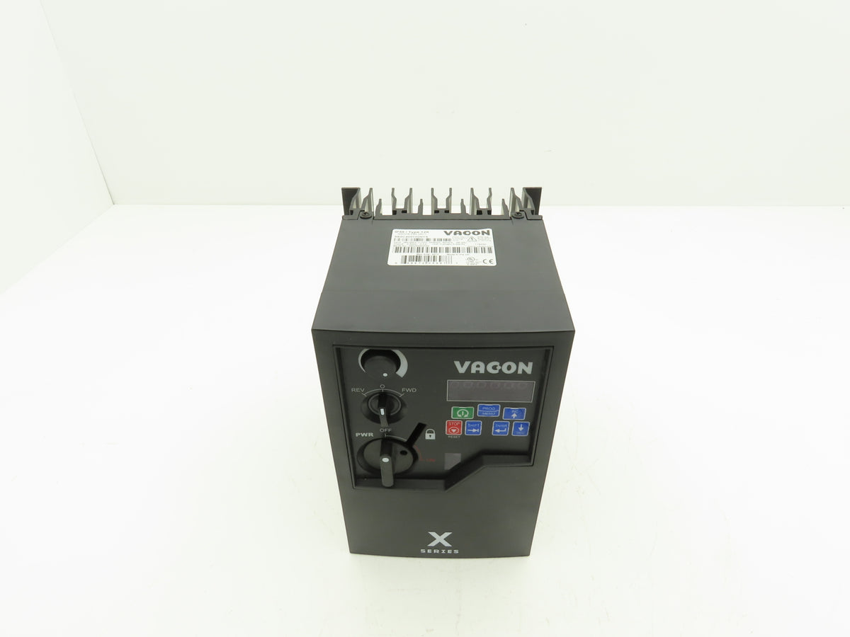 Vacon ETRAC XFC400 Variable Speed / Frequency Inverter Drive  1HP 380-480V VFD