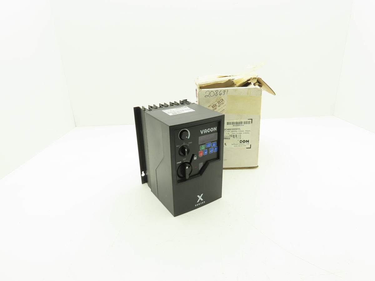 Vacon ETRAC XFC400 Variable Speed / Frequency Inverter Drive  1HP 380-480V VFD