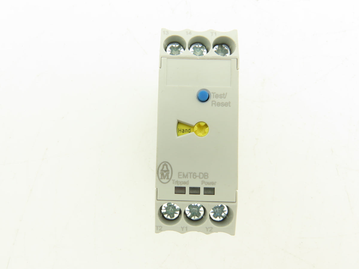 Eaton Moeller EMT6-DB Overload Relay 24-240V AC/DC Thermistor Motor Protection