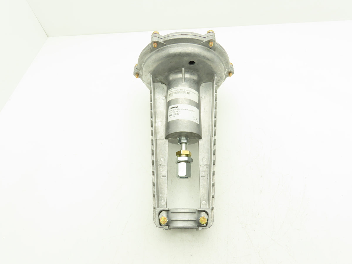 Siemens 599-01050 Pneumatic Valve Actuator 8" x 3/4" Stroke 1/8" NPT 5 PSI Span