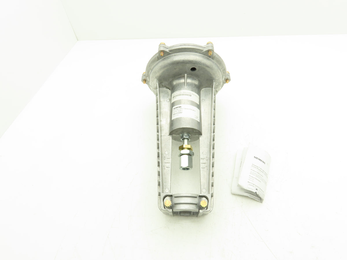 Siemens 599-01050 Pneumatic Valve Actuator 8" x 3/4" Stroke 1/8" NPT 5 PSI Span