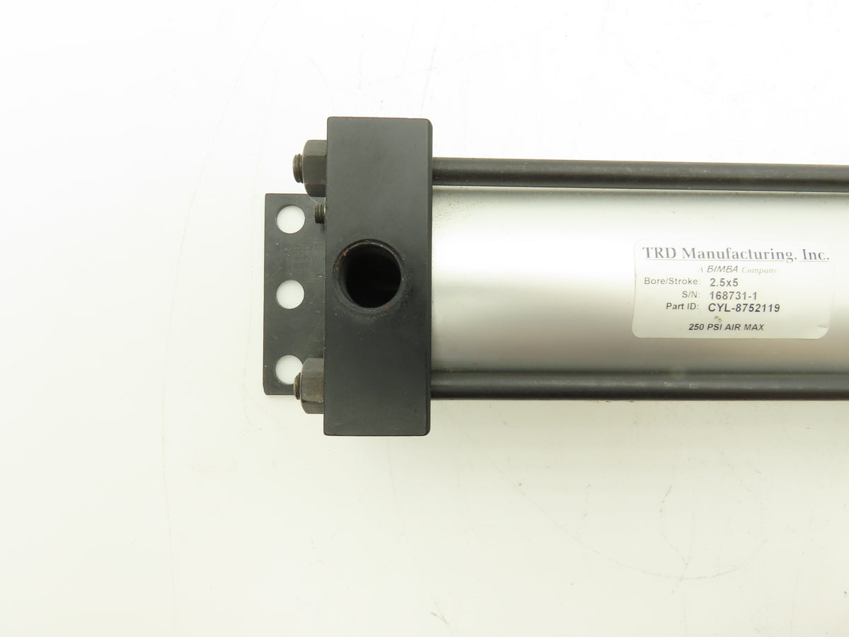 TRD Manufacturing Bimba CYL-8752119 Pneumatic Air Cylinder 2.5" Bore 5" Stroke