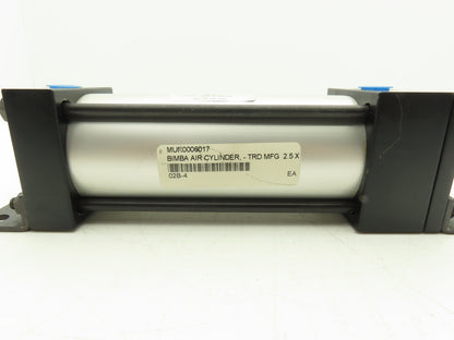 TRD Manufacturing Bimba CYL-8752119 Pneumatic Air Cylinder 2.5" Bore 5" Stroke
