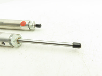 Pearson 616960 Pneumatic Cylinder 1" Bore 4-1/2" Stroke 2 Way Nose Mt Lot of 2