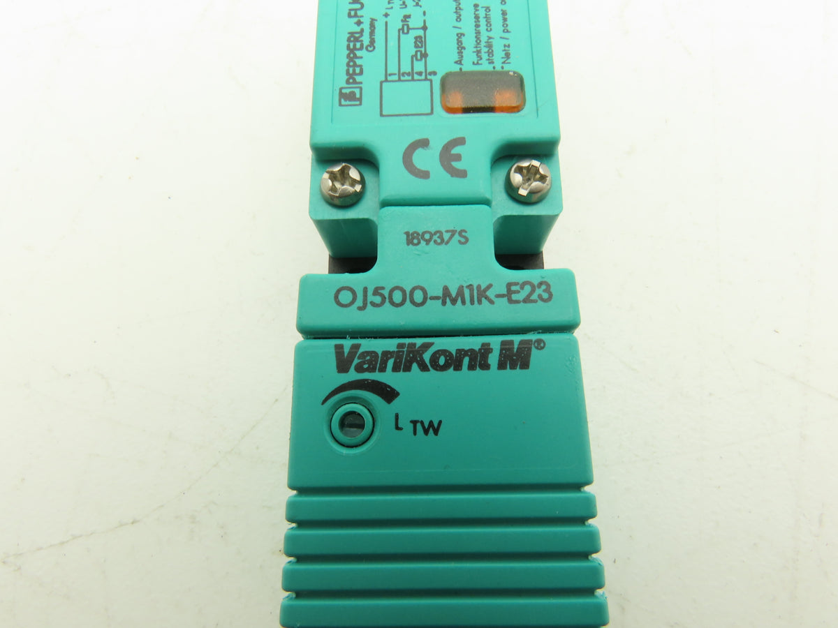 Pepperl+Fuchs OJ500-M1K-E23 VariKont M Photoelectric Sensor 500mm 10-30VDC PNP