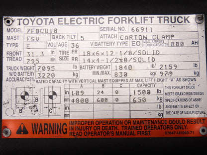 Toyota 45281-23320-71 & 45282-23320-71 Forklift Steering Shroud Cover 7FBCU18