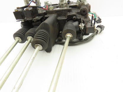 Toyota 67630-U2160-71 Hydraulic 4-Spool Forklift Mast Control Valve Off 7FBCU18