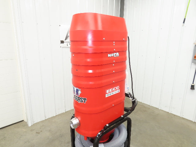 Edco EDRB331PRO The Beast Dustless Vacuum Bagger 330cfm 120V 1.75kw HEPA Filter