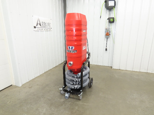 Edco EDRB331PRO The Beast Dustless Vacuum Bagger 330cfm 120V 1.75kw HEPA Filter
