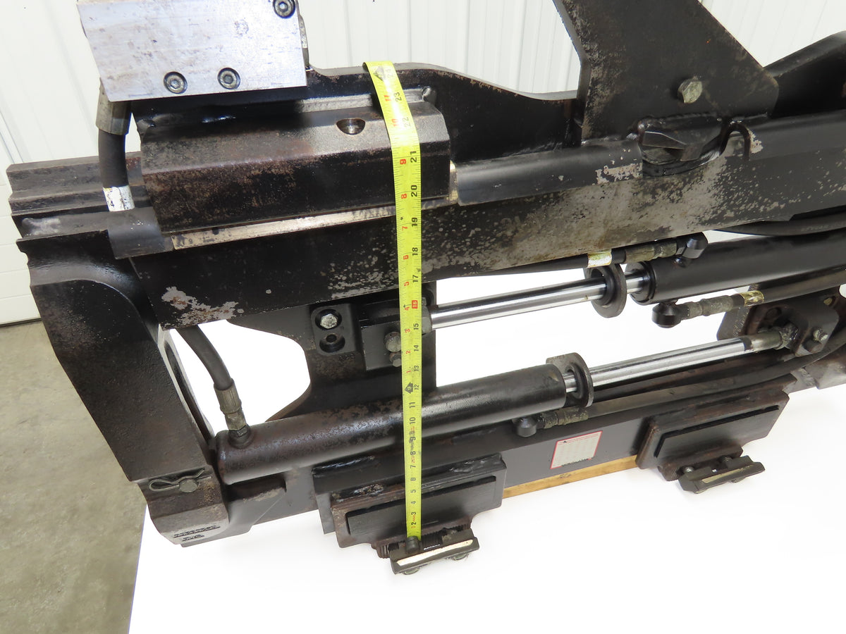 Cascade Forklift Class 3 SideShift Fork Positioner Attachment 20"x 41" W 10000lb