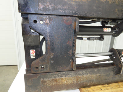 Cascade Forklift Class 3 SideShift Fork Positioner Attachment 20"x 41" W 10000lb