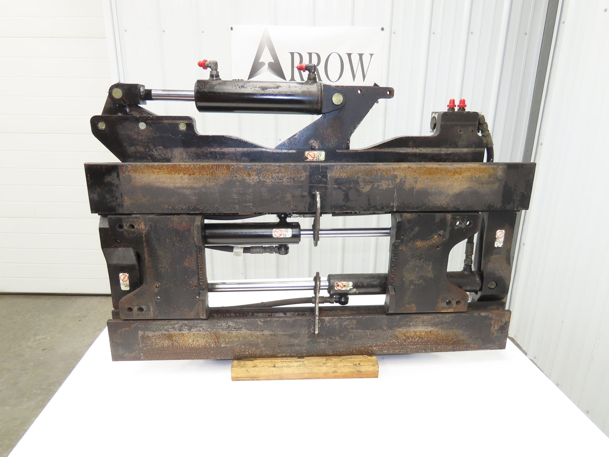 Cascade Forklift Class 3 SideShift Fork Positioner Attachment 20"x 41" W 10000lb