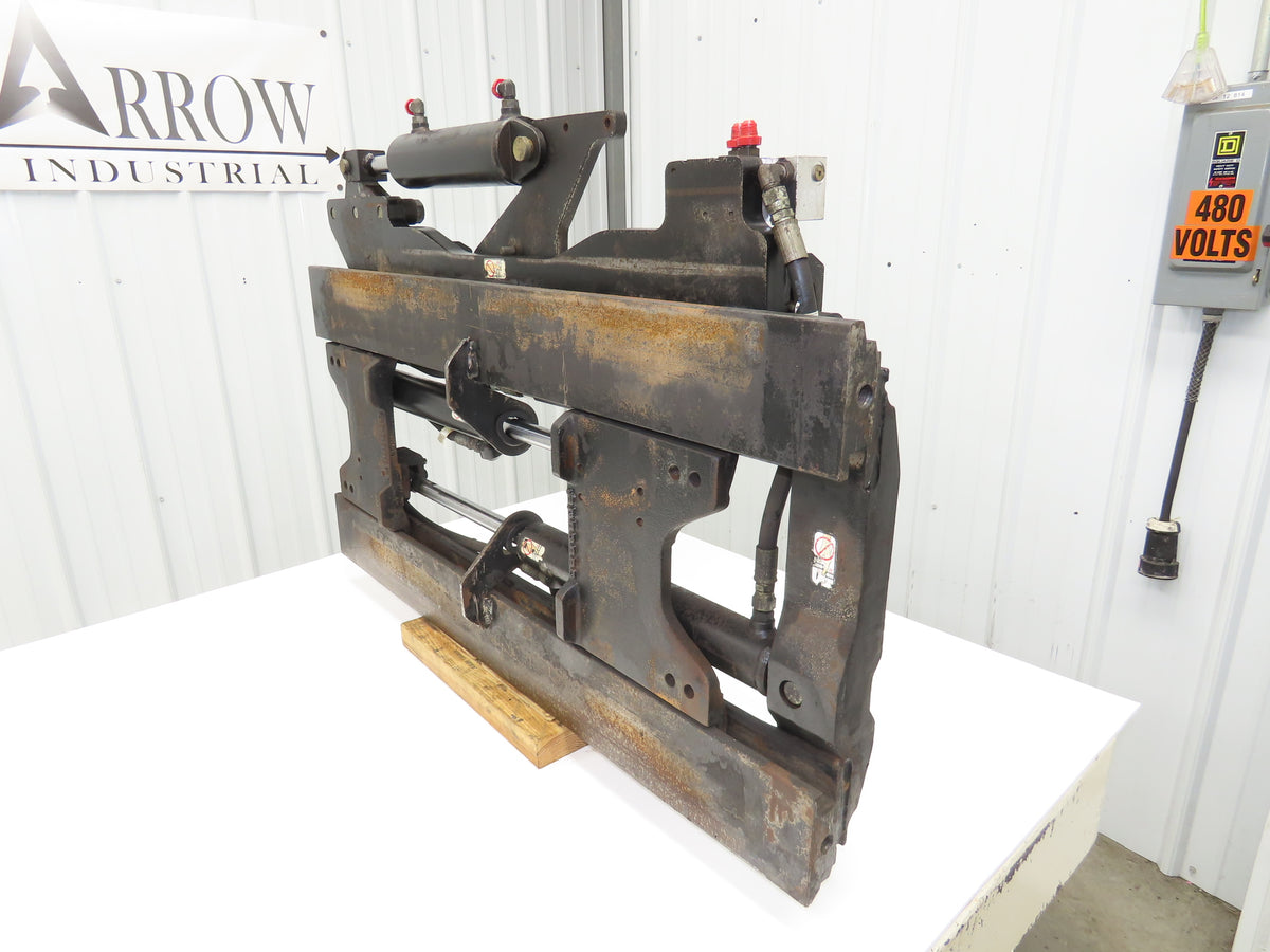 Cascade Forklift Class 3 SideShift Fork Positioner Attachment 20"x 41" W 10000lb