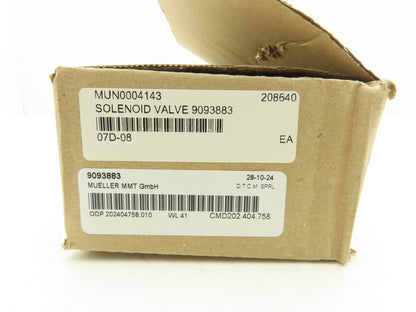 Illig 9093883 Pneumatic Pilot Valve 1"NPT 3/2 24V Double Air Vac to 8.3 Bar