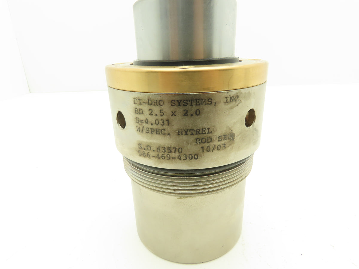 Di-Dro/Hyson BD 2.5 x 2 Nitrogen Filled Cylinder/Spring 2.5" Bore x 2" Stroke