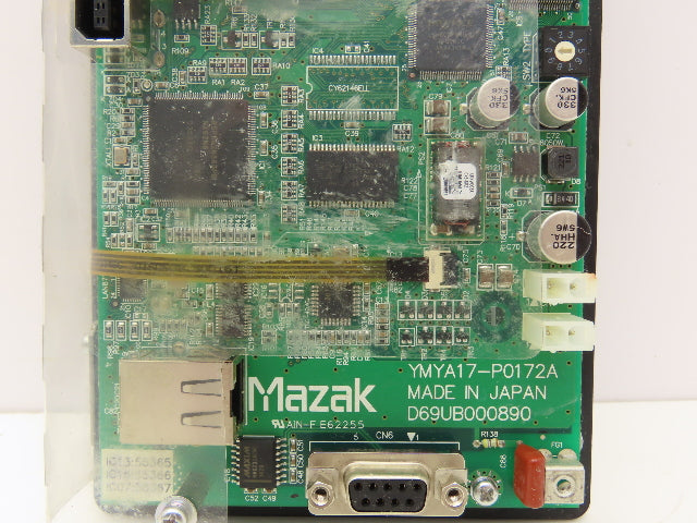 Mazak YMYA17-P0172A HMI Touchscreen Display Monitor Used On CNC Machinery