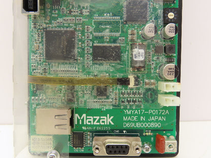 Mazak YMYA17-P0172A HMI Touchscreen Display Monitor Used On CNC Machinery