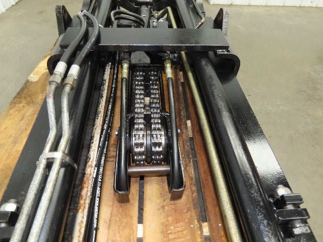 Yale 8500841 Forklift Mast 2 Stage 3 Lever 120.9" Lift 7550lb Class 3 Off ERC080